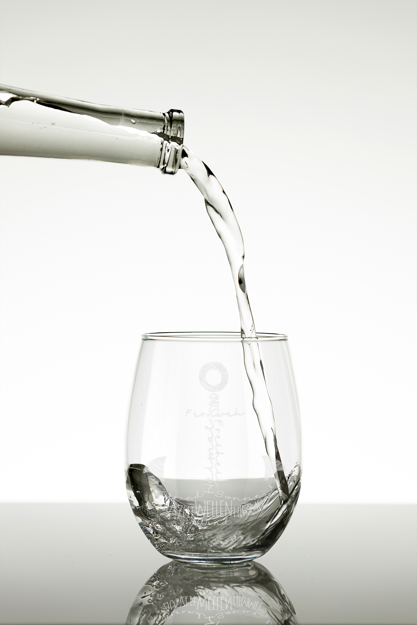 Trinkglas "Anker" mit hochwertiger Gravur